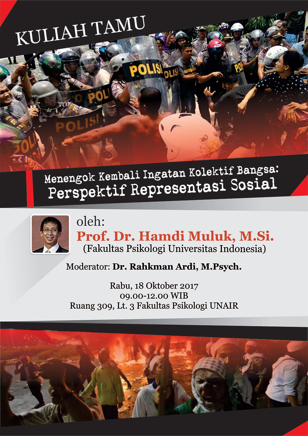 Kuliah Tamu Menengok Kembali Ingatan Kolektif Bangsa